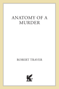 Cover image: Anatomy of a Murder 9780312033569