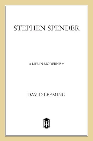 Imagen de portada: Stephen Spender 9780805042498