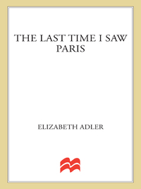 Cover image: The Last Time I Saw Paris 9780312385651