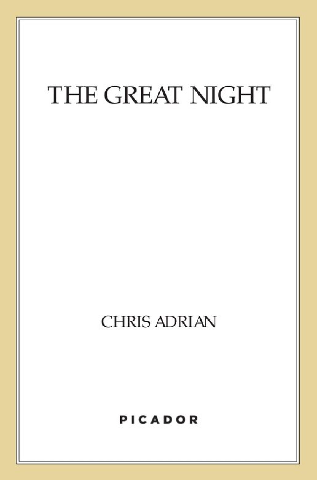 The Great Night eBook Rental