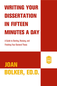 Cover image: Writing Your Dissertation in Fifteen Minutes a Day 9780805048919