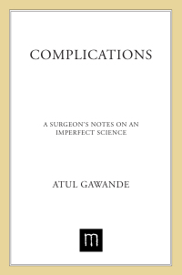 Cover image: Complications 9780805063196