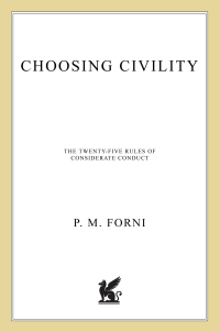 Cover image: Choosing Civility 9780312302504