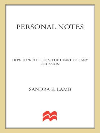 Cover image: Personal Notes 9780312304188