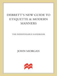 Cover image: Debrett's New Guide to Etiquette and Modern Manners 9780312281243