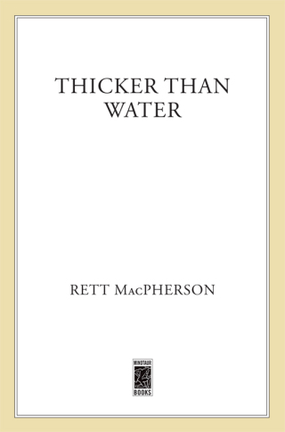 Imagen de portada: Thicker than Water 9780312334086