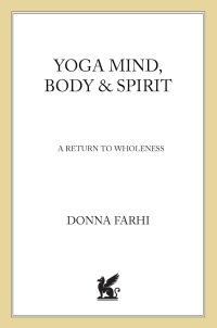 Cover image: Yoga Mind, Body & Spirit 9780805059700