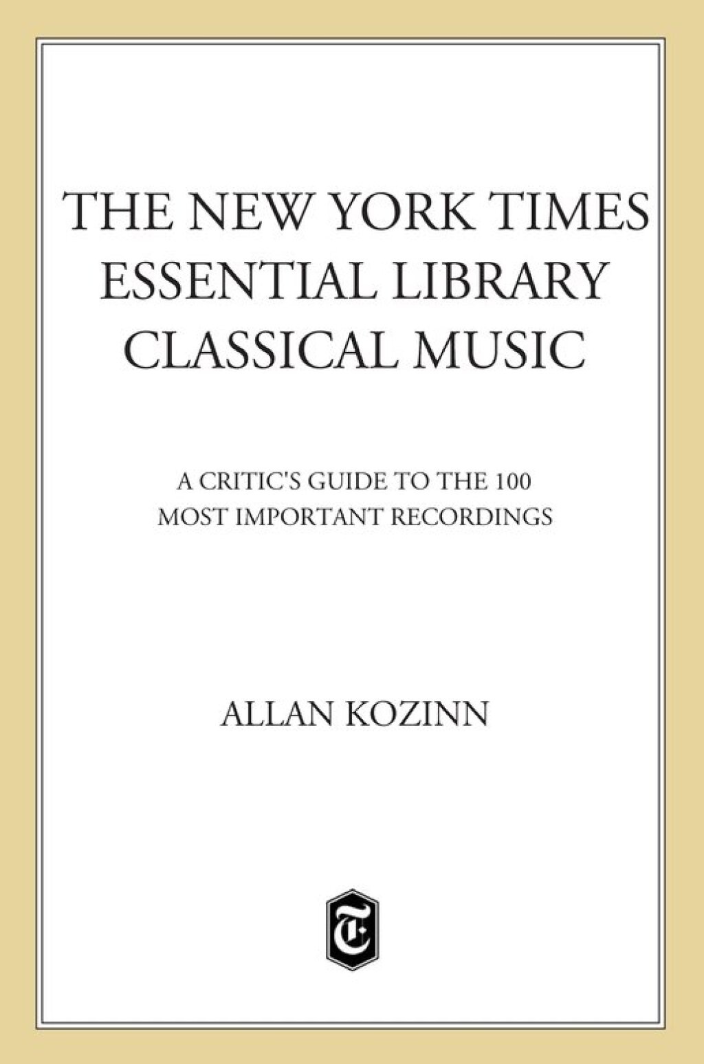 The New York Times Essential Library Classical Music eBook Rental