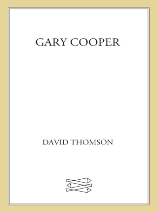 Imagen de portada: Gary Cooper 9780865479326