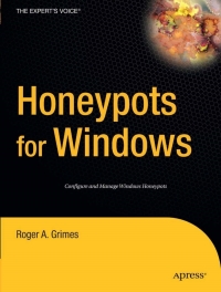 صورة الغلاف: Honeypots for Windows 9781590593356