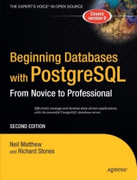 صورة الغلاف: Beginning Databases with PostgreSQL 2nd edition 9781590594780