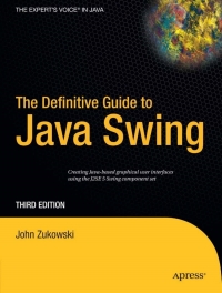 Cover image: The Definitive Guide to Java Swing 3rd edition 9781590594476