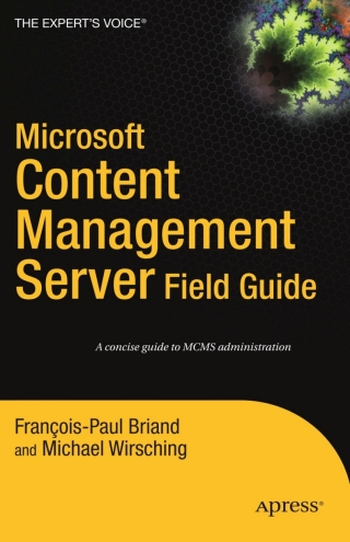 Imagen de portada: Microsoft Content Management Server Field Guide 9781590595282