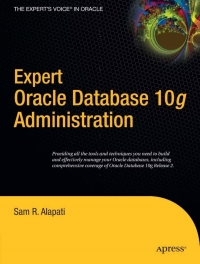 Titelbild: Expert Oracle Database 10g Administration 9781590594513