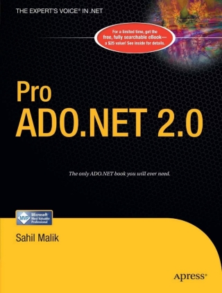 Cover image: Pro ADO.NET 2.0 9781590595121