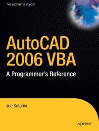 Cover image: AutoCAD 2006 VBA 2nd edition 9781590595794