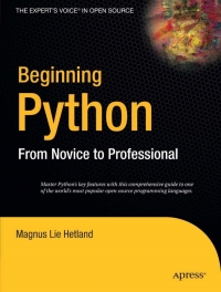 Immagine di copertina: Beginning Python 9781590595190