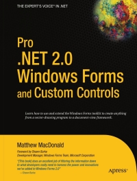 Cover image: Pro .NET 2.0 Windows Forms and Custom Controls in C# 9781590594391