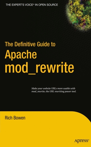 Imagen de portada: The Definitive Guide to Apache mod_rewrite 1st edition 9781590595619