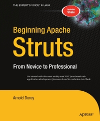 Cover image: Beginning Apache Struts 9781590596043