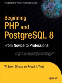 Imagen de portada: Beginning PHP and PostgreSQL 8 9781590595473