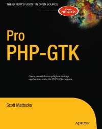 Immagine di copertina: Pro PHP-GTK 9781590596135