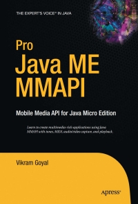 Omslagafbeelding: Pro Java ME MMAPI 9781590596395