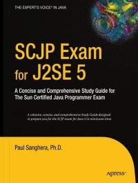 Cover image: SCJP Exam for J2SE 5 9781590596975