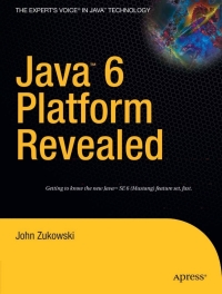 Cover image: Java 6 Platform Revealed 9781590596609