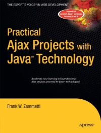 Cover image: Practical Ajax Projects with Java Technology 9781590596951