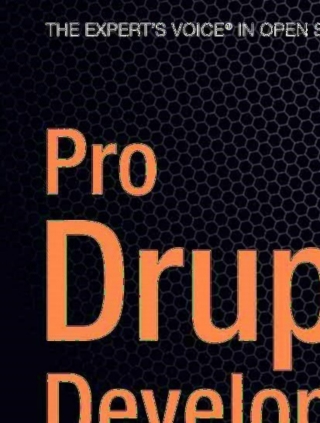 Cover image: Pro Drupal Development 9781590597552