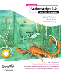Cover image: Foundation ActionScript 3.0 with Flash CS3 and Flex 9781590598153