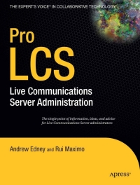 Cover image: Pro LCS 9781590598368