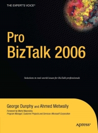 Cover image: Pro BizTalk 2006 9781590596999