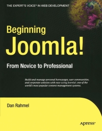 Titelbild: Beginning Joomla! 9781590598481