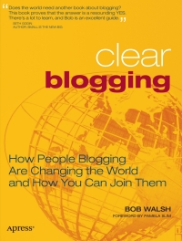 Cover image: Clear Blogging 9781590596913