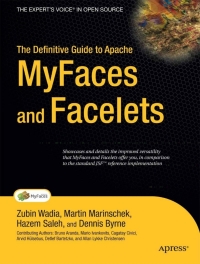 表紙画像: The Definitive Guide to Apache MyFaces and Facelets 9781590597378