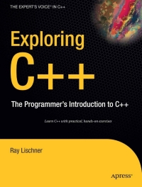 Cover image: Exploring C++ 9781590597491