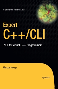 Cover image: Expert Visual C++/CLI 9781590597569