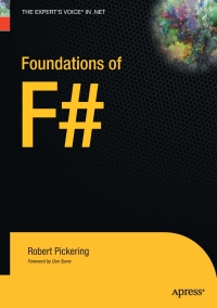 Cover image: Foundations of F# 9781590597576