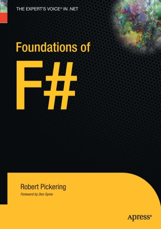 Immagine di copertina: Foundations of F# 9781590597576
