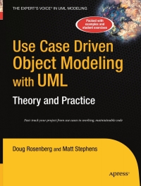 表紙画像: Use Case Driven Object Modeling with UMLTheory and Practice 2nd edition 9781590597743