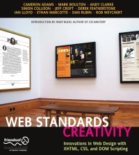 Cover image: Web Standards Creativity 9781590598030