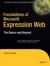 صورة الغلاف: Foundations of Microsoft Expression Web 9781590598054