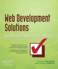 صورة الغلاف: Web Development Solutions 9781590598061