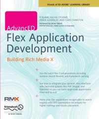 Omslagafbeelding: AdvancED Flex Application Development 9781590598962