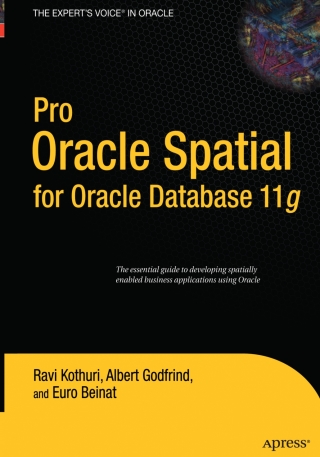 Cover image: Pro Oracle Spatial for Oracle Database 11g 9781590598993