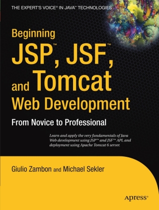 Cover image: Beginning JSP , JSF and Tomcat Web Development 9781590599044
