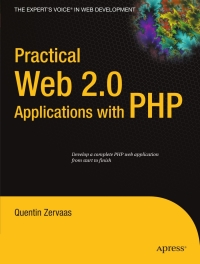 Omslagafbeelding: Practical Web 2.0 Applications with PHP 9781590599068