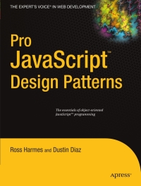 表紙画像: Pro JavaScript Design Patterns 9781590599082